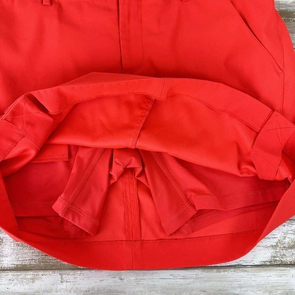 Polo by Ralph Lauren Bright Red Women’s Golf Skort - Picture 6 of 13